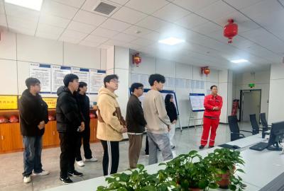 東營職業(yè)學院學子到俊源石油參加研學與實習應聘活動